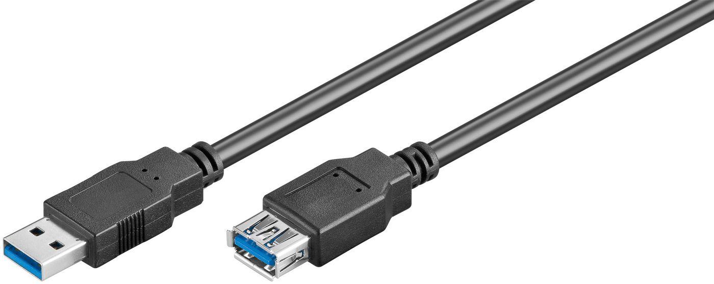 USB3.0 A-A 0.5m M-F