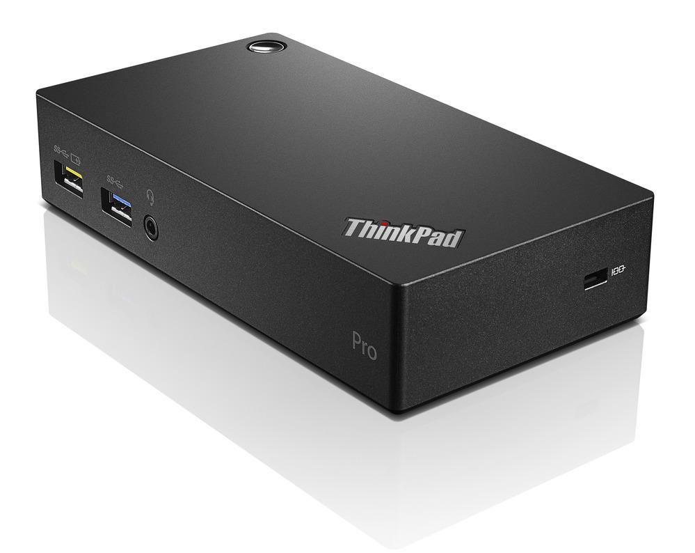 Lenovo Think Pad USB 3.0 Pro Cablato USB 3.2 Gen 1 [3.1 Gen 1] Type-A Nero (ThinkPad USB 3.0 Pro Dock SA - **New Retail** - Sou