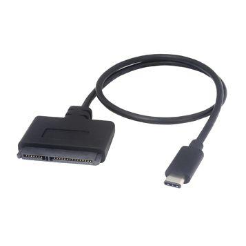 Microconnect USB3.1CSATA scheda di interfaccia e adattatore (USB-C to SATA Adapter 5Gbps - 02m black - ConnecttheSSDtoMacbookor