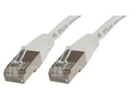 Microconnect B-FTP501W cavo di rete Bianco 1 m Cat5e F/UTP [FTP] (F/UTP CAT5e 1m White PVC - Outer Shield : Foil screening - 4x