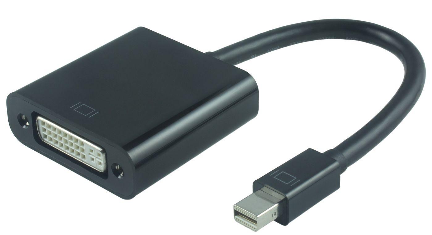 Microconnect MDPDVI3B cavo e adattatore video 015 m Mini DisplayPort DVI-I Nero (Mini DisplayPort to DVI Video - DVI-I Active 2