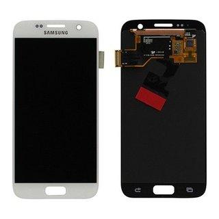 Samsung GH97-18523D ricambio per cellulare Display Bianco (Samsung Galaxy S7 Display - White)