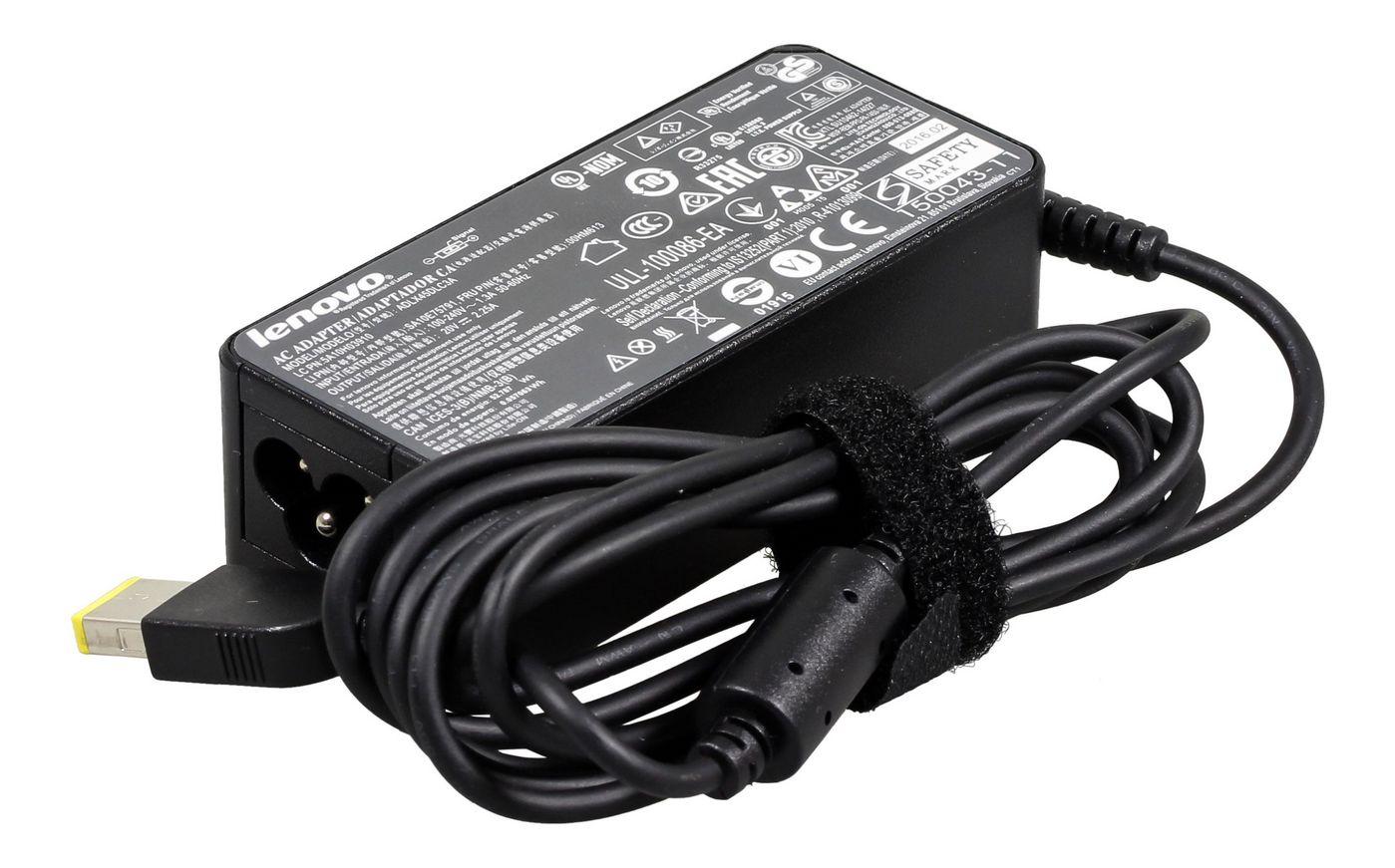 Lenovo 5A10H03910 adattatore e invertitore Interno 45 W Nero (AC Adapter [20V 2.25A 45W] - 5A10H03910, Notebook, Indoor, - 100-