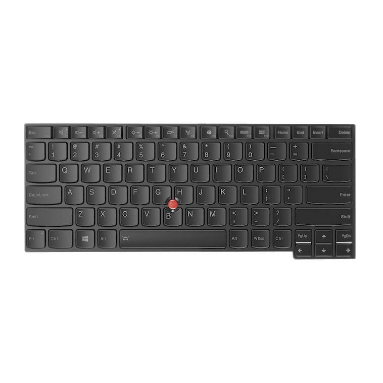 Lenovo 00PA546 Tastiera (Keyboard [GERMAN] - Backlit - Warranty: 6M)