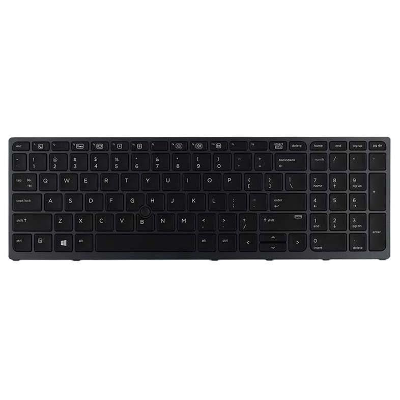 HP Backlit keyboard assembly (France) Tastiera