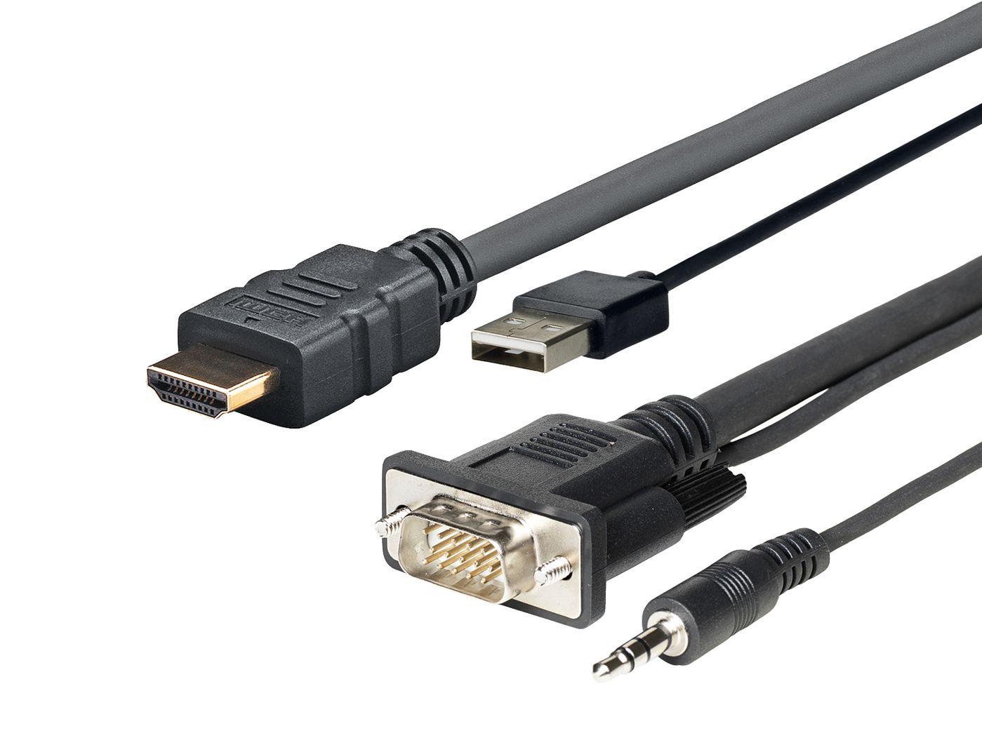 Pro HDMI+USB+VGA/Audio