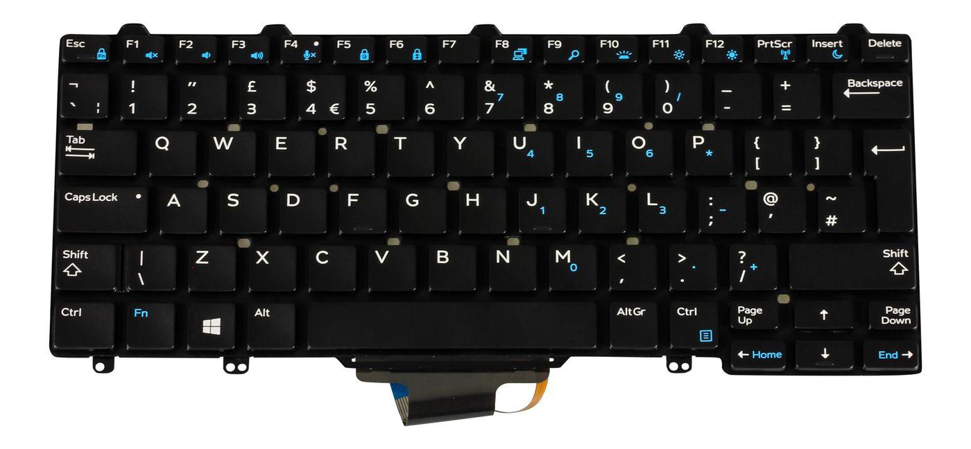 Keyboard, English, 83 Keys, - Backlit, M15ISU, TB Backlit - M15ISU-TB - Warranty: 3M