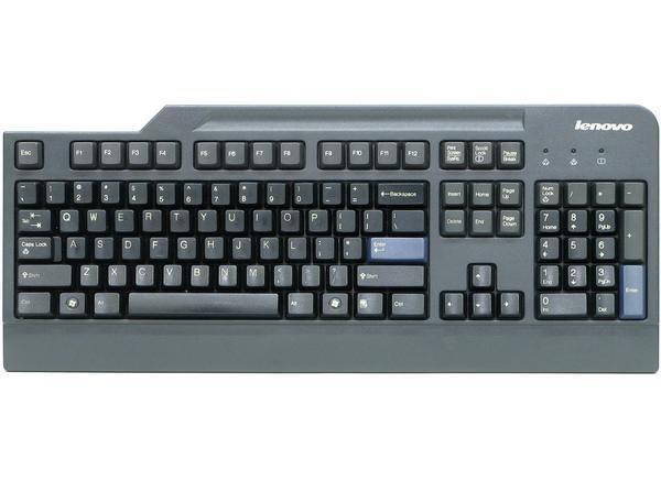 Lenovo Preferred Pro USB tastiera QWERTY Inglese US Nero (Keyboard US/English Pref. USB - **New Retail** - Pro - Warranty: 12M)