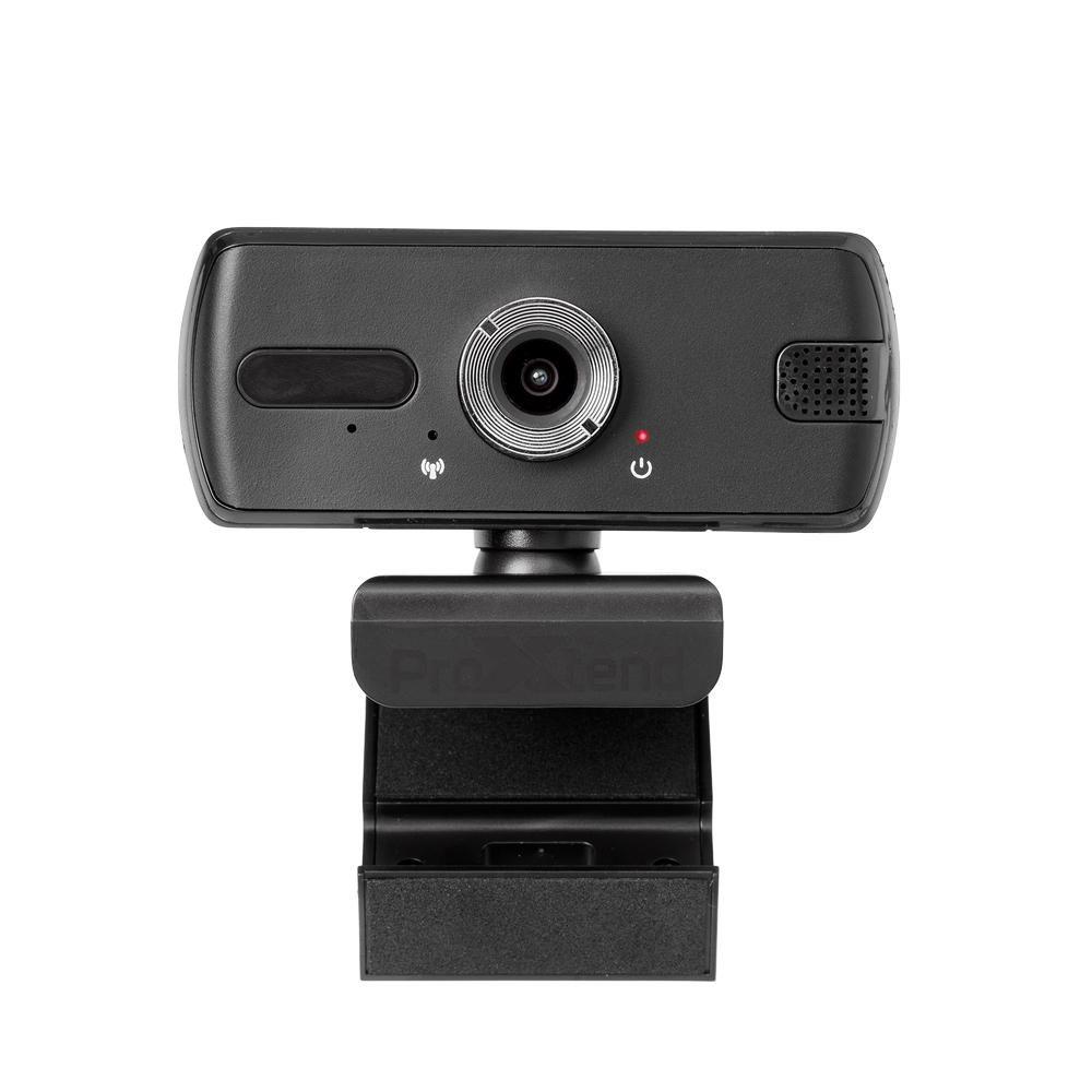 ProXtend X201 Full HD webcam 3 MP 2048 x 1536 Pixel USB 2.0 Nero, Argento (X201 Full HD Webcam - Warranty: 84M)