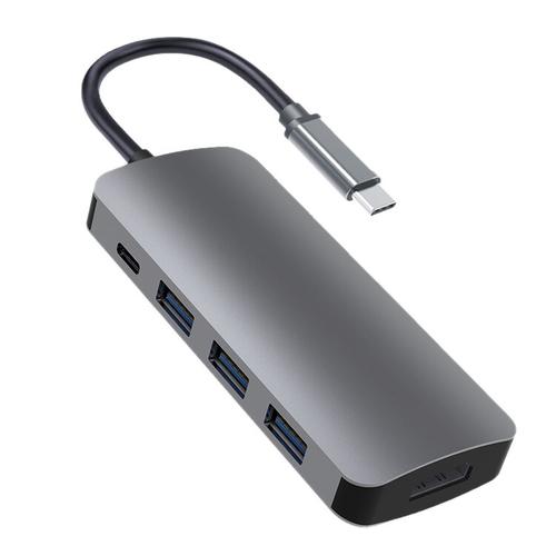 ProXtend USBC-MULTI1S replicatore di porte e docking station per notebook Cablato USB 3.2 Gen 1 (3.1 Gen 1) Type-C Grigio