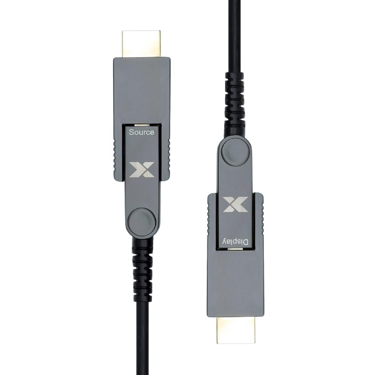 ProXtend HDMIDD2.0AOC-010 cavo HDMI 10 m HDMI Type C [Mini] Nero (ProXtend Micro HDMI 2.0 AOC Fiber Optic Cable 10M)