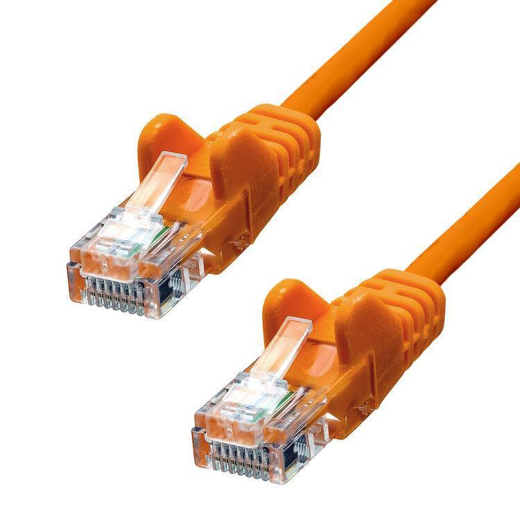 ProXtend V-5UTP-002O cavo di rete Arancione 0,2 m Cat5e U/UTP [UTP] (CAT5e U/UTP CCA PVC Ethernet - Cable Orange 20cm - Warrant