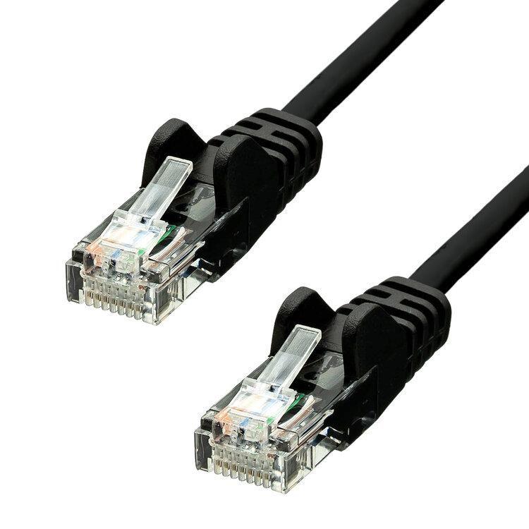 ProXtend V-5UTP-015B cavo di rete Nero 1,5 m Cat5e U/UTP [UTP] (CAT5e U/UTP CCA PVC Ethernet - Cable Black 1.5m - Warranty: 360