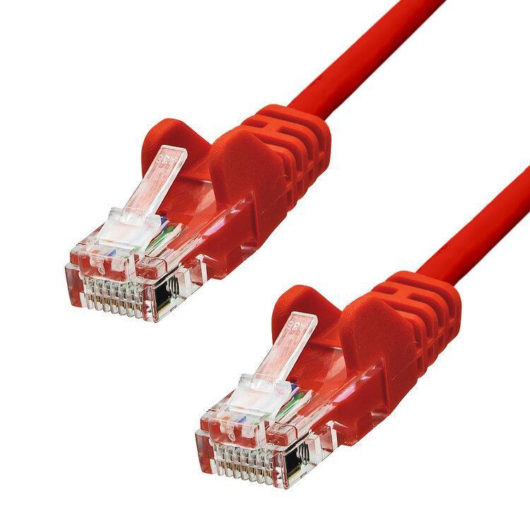 ProXtend V-5UTP-05R cavo di rete Rosso 5 m Cat5e U/UTP [UTP] (CAT5e U/UTP CCA PVC Ethernet - Cable Red 5m - Warranty: 360M)