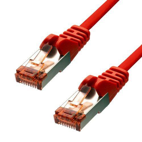 ProXtend V-6FUTP-002R cavo di rete Rosso 0,2 m Cat6 F/UTP [FTP] (CAT6 F/UTP CCA PVC Ethernet - Cable Red 20cm - Warranty: 360M)