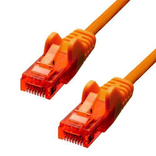 ProXtend V-6UTP-02O cavo di rete Arancione 2 m Cat6 U/UTP [UTP] (CAT6 U/UTP CCA PVC Ethernet - Cable Orange 2m - Warranty: 360M)