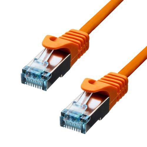 ProXtend 6ASFTP-015O cavo di rete Arancione 1,5 m Cat6a S/FTP [S-STP] (CAT6A S/FTP CU LSZH Ethernet - Cable Orange 1.5m - Warra