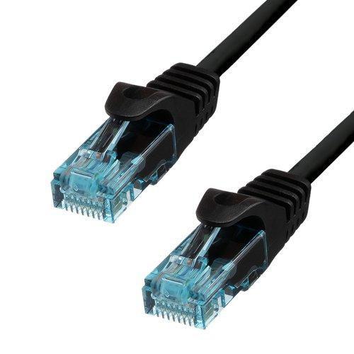 ProXtend 6AUTP-003B cavo di rete Nero 0,3 m Cat6a U/UTP [UTP] (CAT6A U/UTP CU LSZH Ethernet - Cable Black 30cm - Warranty: 360M)