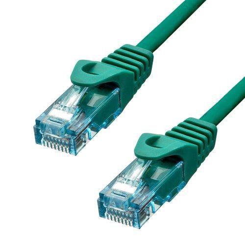 ProXtend 6AUTP-003GR cavo di rete Verde 0,3 m Cat6a U/UTP [UTP] (CAT6A U/UTP CU LSZH Ethernet - Cable Green 30cm - Warranty: 36