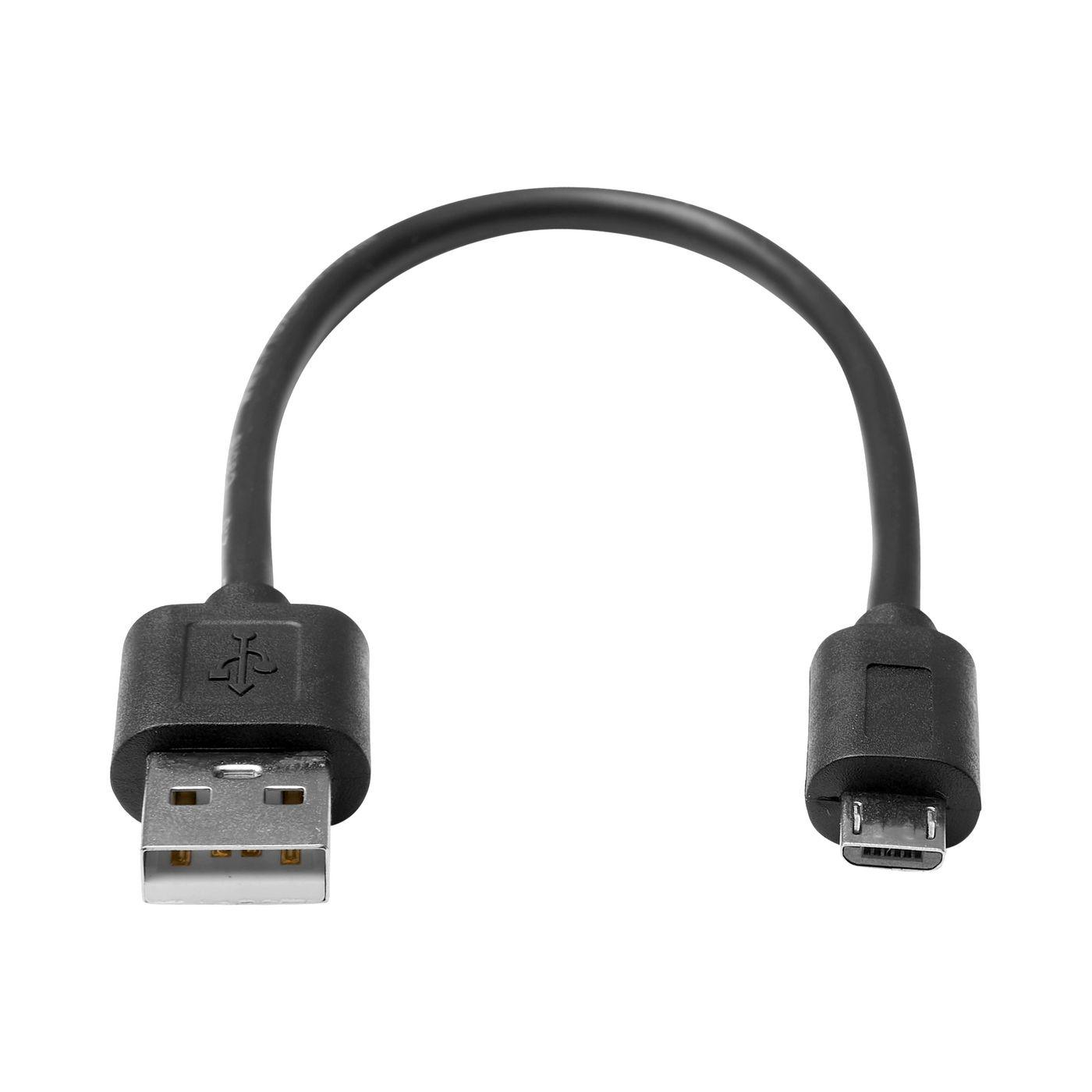 USB 2.0 Cable A to Micro B - M/M Black 5M - Warranty: 360M