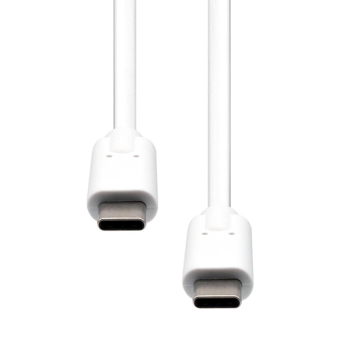 USB-C 3.2 Cable Generation 1 - White 0.5M - Warranty: 360M