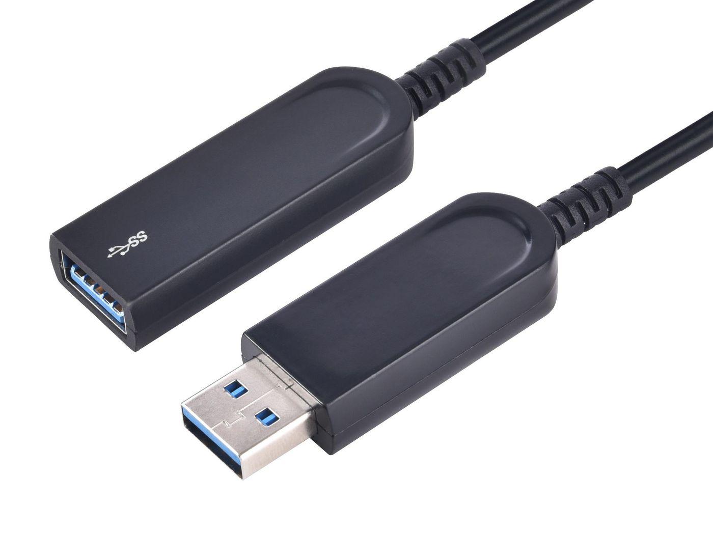 ProXtend USB3AAFAOC-05 cavo USB 5 m USB 3.2 Gen 1 [3.1 Gen 1] USB A Nero (ProXtend USB-A to A Female 3.2 Gen 1 AOC Cable 5M)