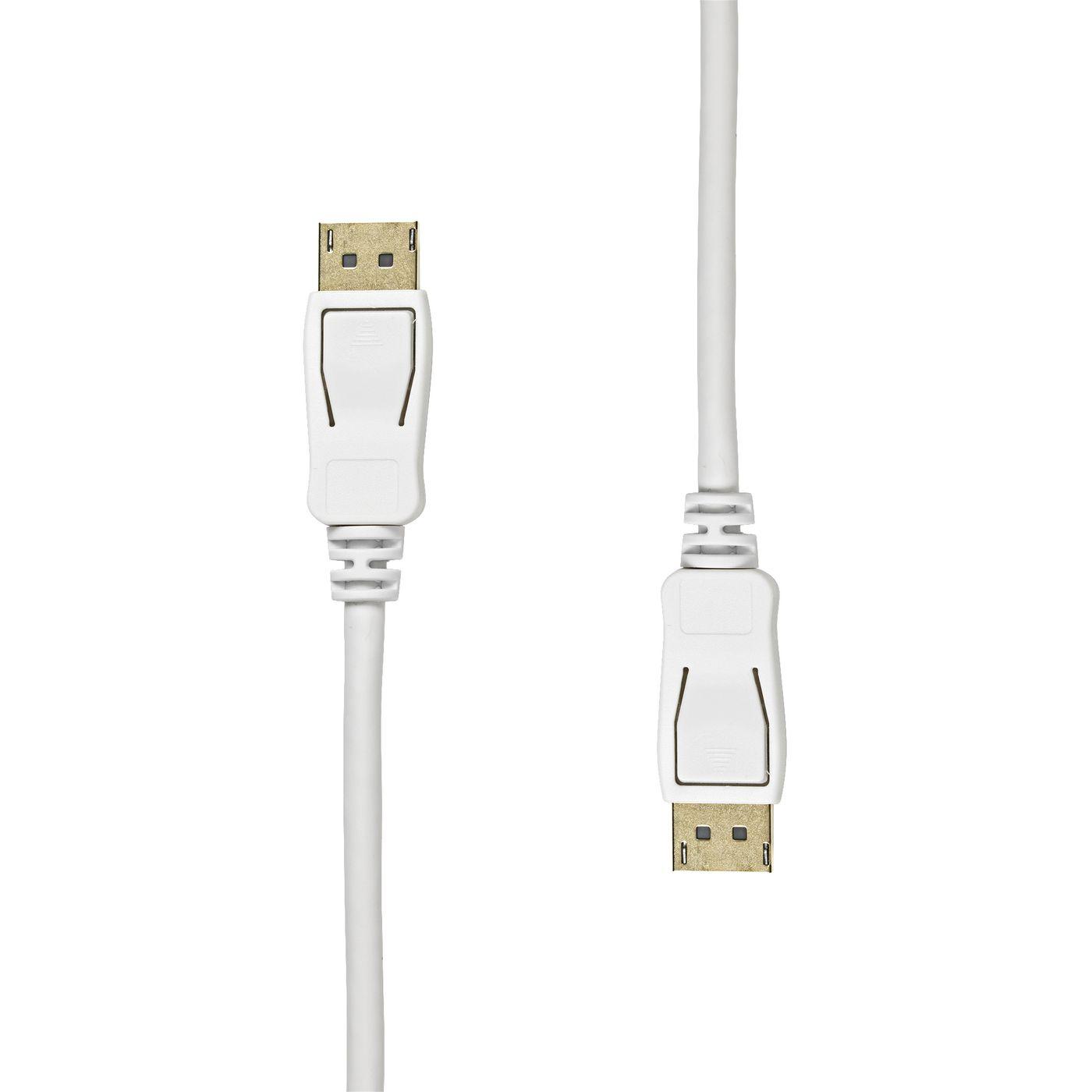 DisplayPort Cable 1.4 3M White - Warranty: 360M