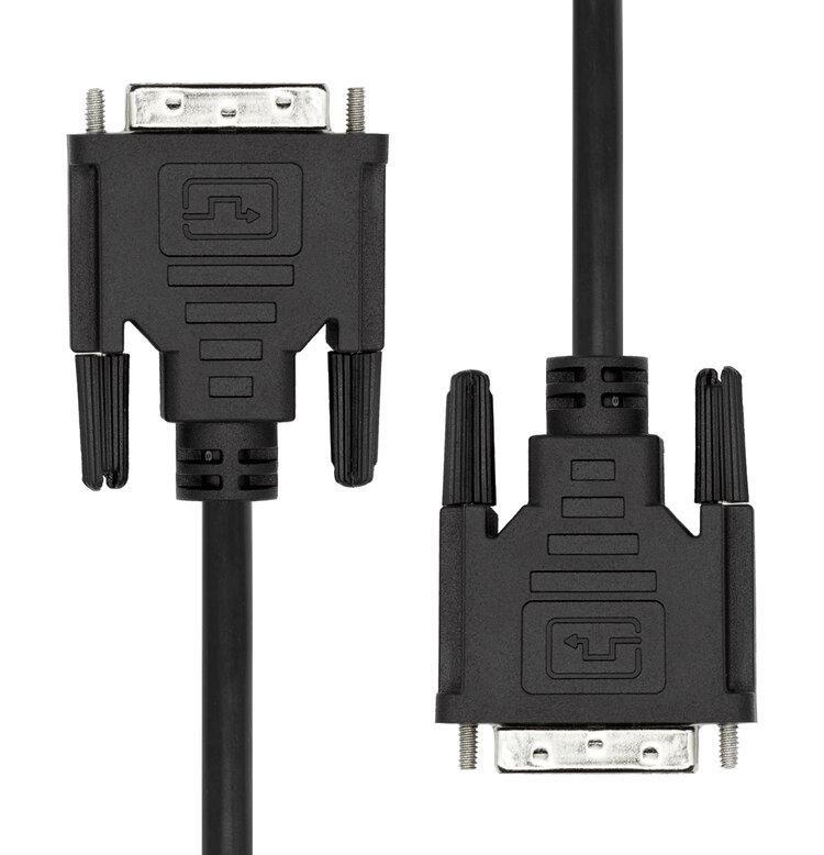 ProXtend DVI-D 24+1 Cable 3M cavo DVI Nero (DVI-D 24+1 Cable, Black 3m - Warranty: 360M)