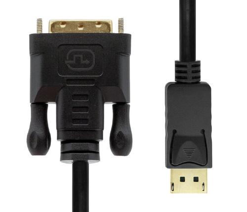 ProXtend Displayport 1.2 to DVI-D 18+1 2M Nero