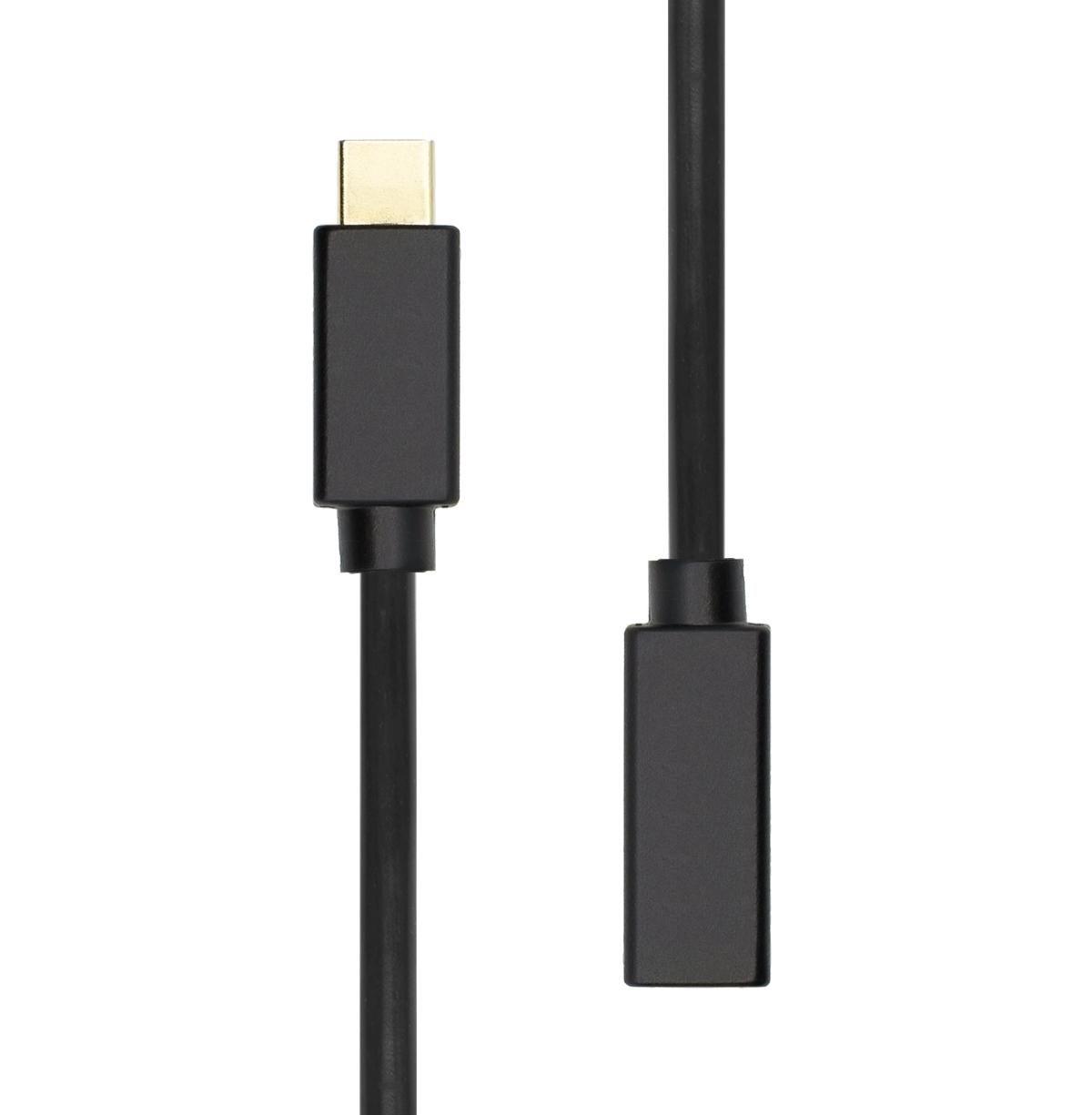 ProXtend USBC-EX-001 cavo USB 1 m Nero (USB-C Extension Black 1M - Warranty: 360M)