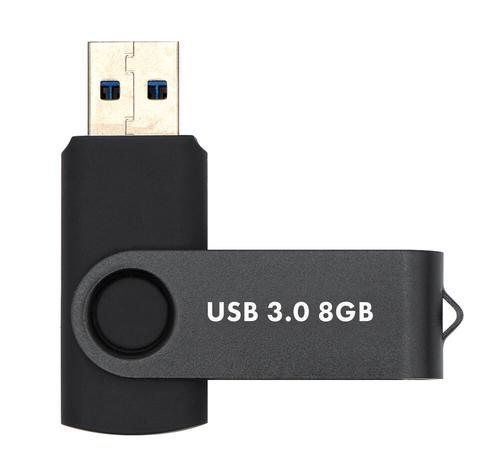 ProXtend USB3-008GB-001 unità flash USB 8 GB USB tipo A 3.2 Gen 1 (3.1 Gen 1) Nero