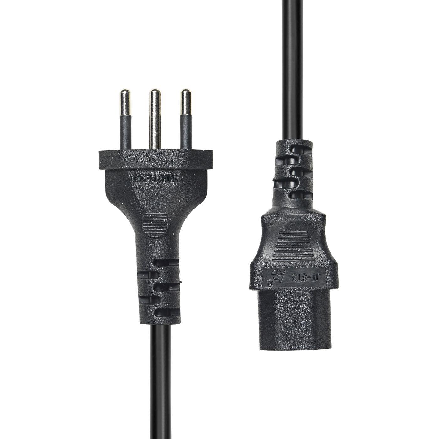 Power Cord Brazil to C13 5M - Black - Warranty: 360M