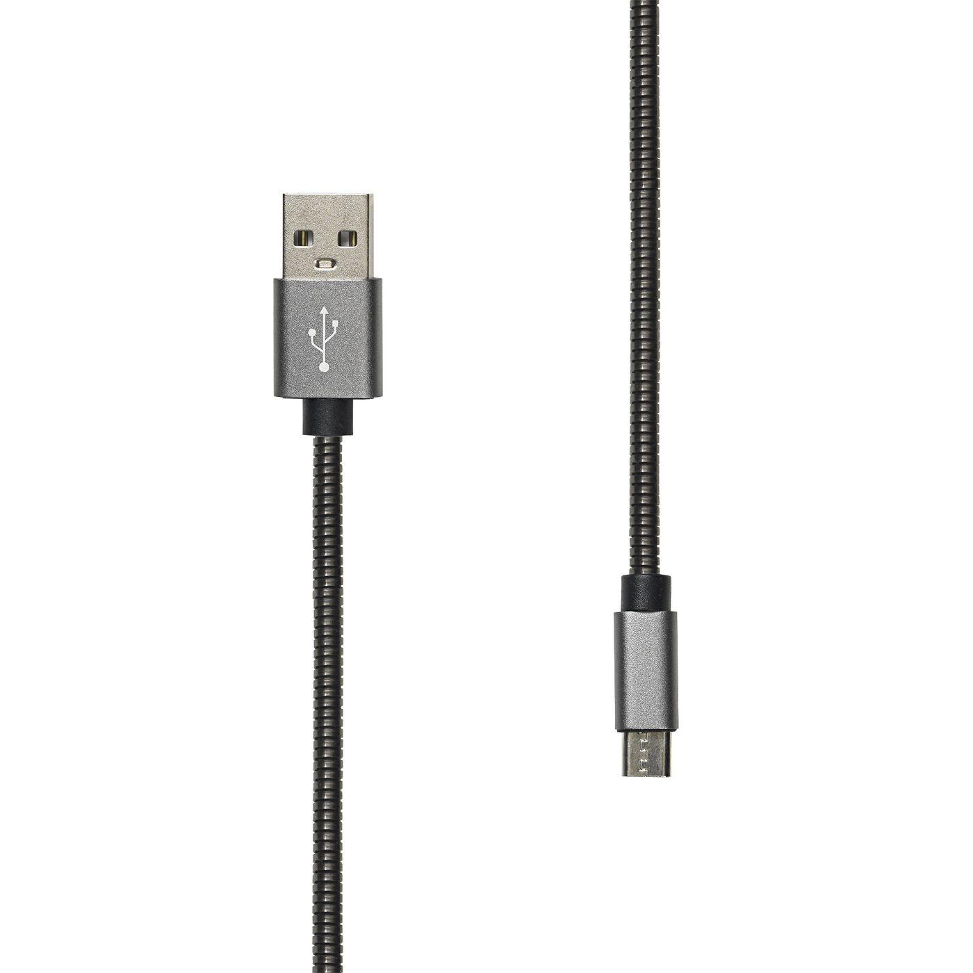 Armored USB-A to Micro-B 2.0 - Cable 2M - Warranty: 360M