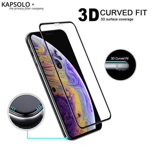 KAPSOLO VETRO temperato iPhone XR Sreen Protection Proteggi schermo trasparente Apple