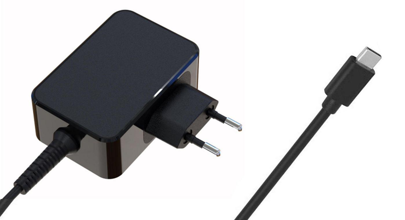 CoreParts MBXUSBC-AC0027 Caricabatterie per dispositivi mobili Nero AC Interno (USB-C Power Adapter - 90W 5V 2.4A-20V4.5A - Plu