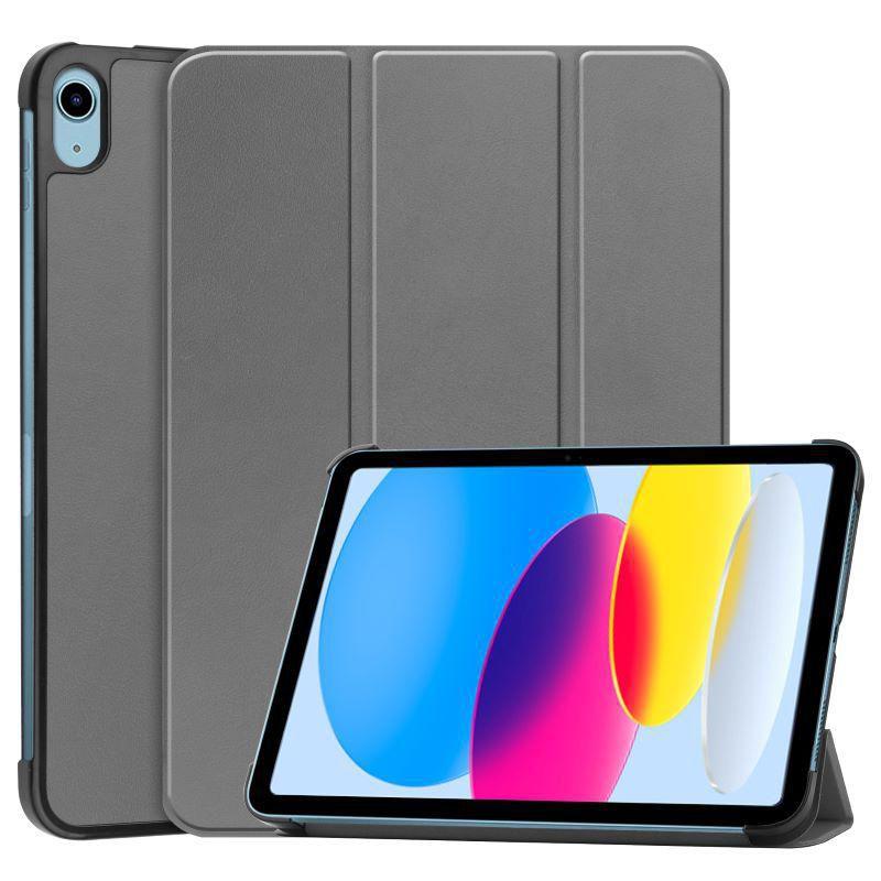 CoreParts TABX-IP10-COVER7 custodia per tablet 27,7 cm [10.9] Custodia flip a libro Grigio (Tri-fold Caster Hard Shell - Cover