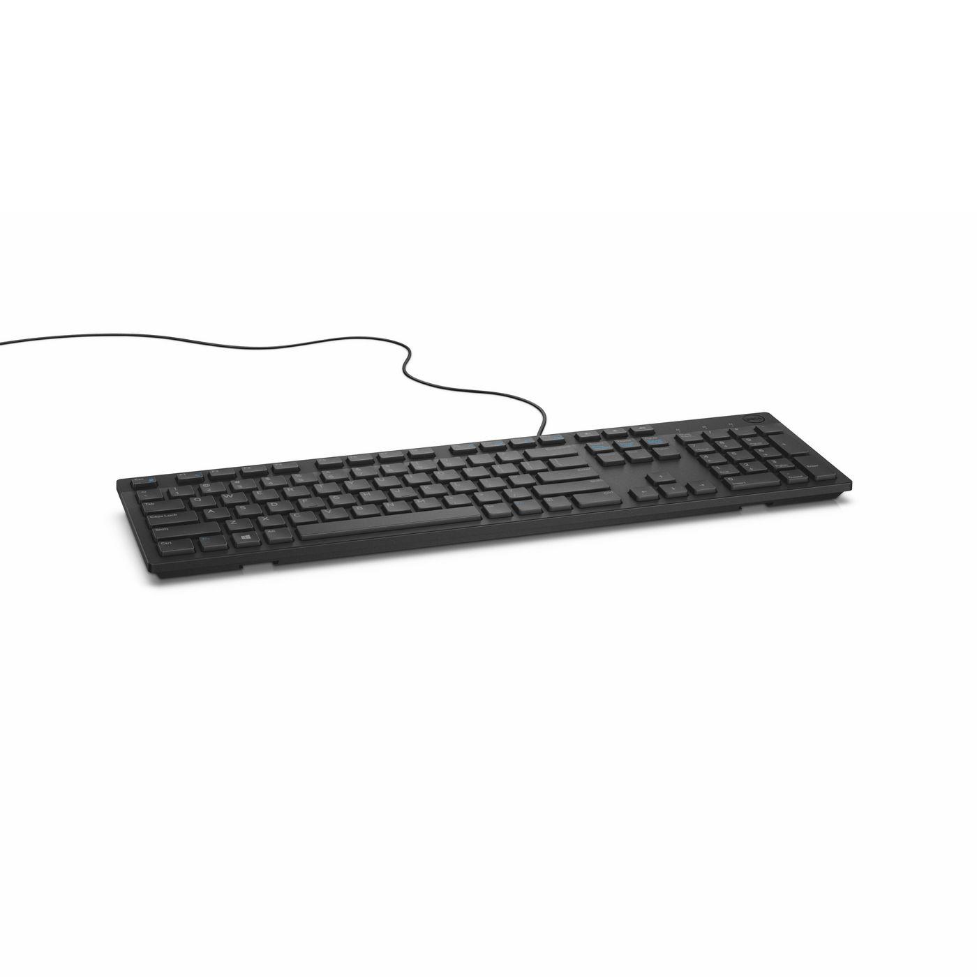 DELL KB216 tastiera Universale USB QWERTY US International Nero (KB216 keyboard USB QWERTY US - International Black - Warranty: