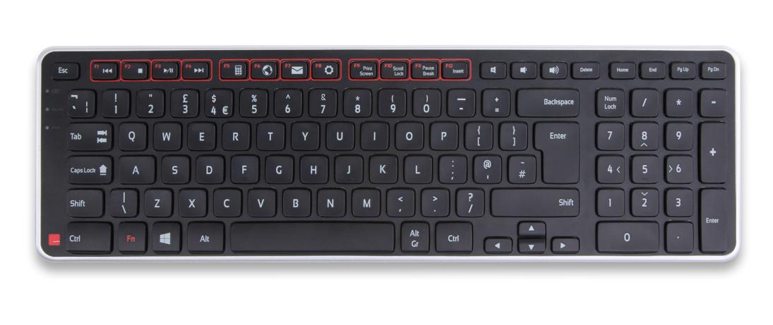 Contour Design Balance tastiera Bluetooth QWERTZ Tedesco Nero