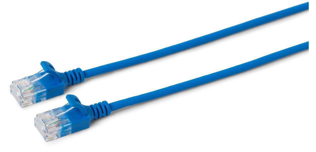 Microconnect V-UTP6A15B-SLIM cavo di rete Blu 15 m Cat6a U/UTP [UTP] (U/UTP CAT6A Slim 15M Blue - Warranty: 300M)