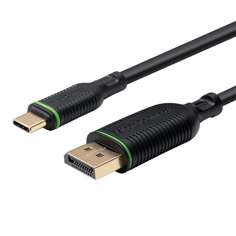 Microconnect MC-USBCDP1 cavo e adattatore video 1 m USB tipo-C DisplayPort Nero (USB-C Displayport cable 1m - Warranty: 300M)