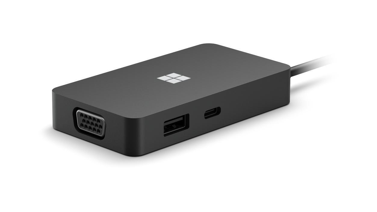 Microsoft USB-C Travel Hub USB 3.2 Gen 2 (3.1 Gen 2) Type-C 10000 Mbit/s Nero