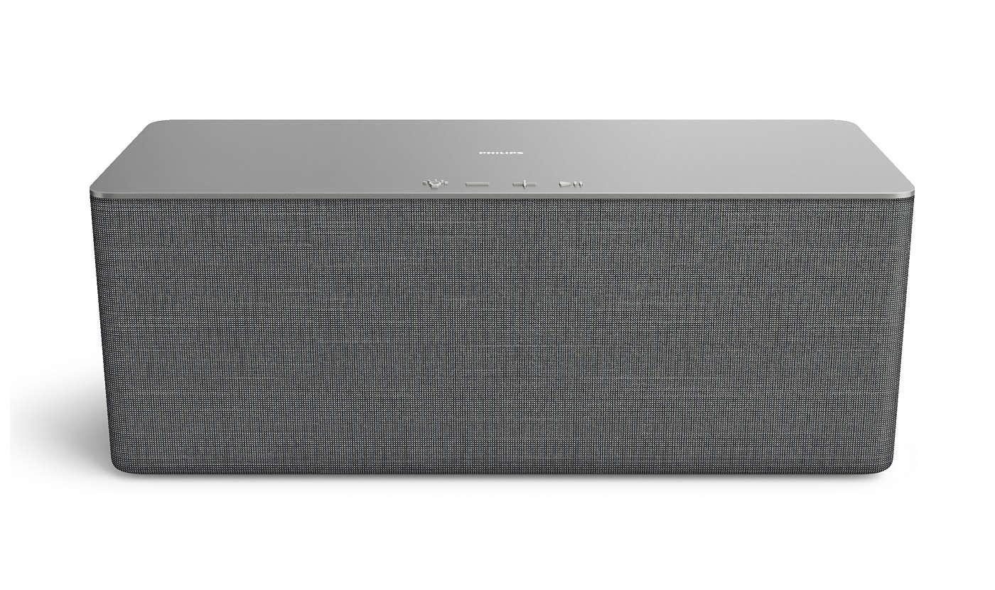 Philips TAW6505/10 altoparlante portatile e per feste Altoparlante portatile stereo Grigio 80 W