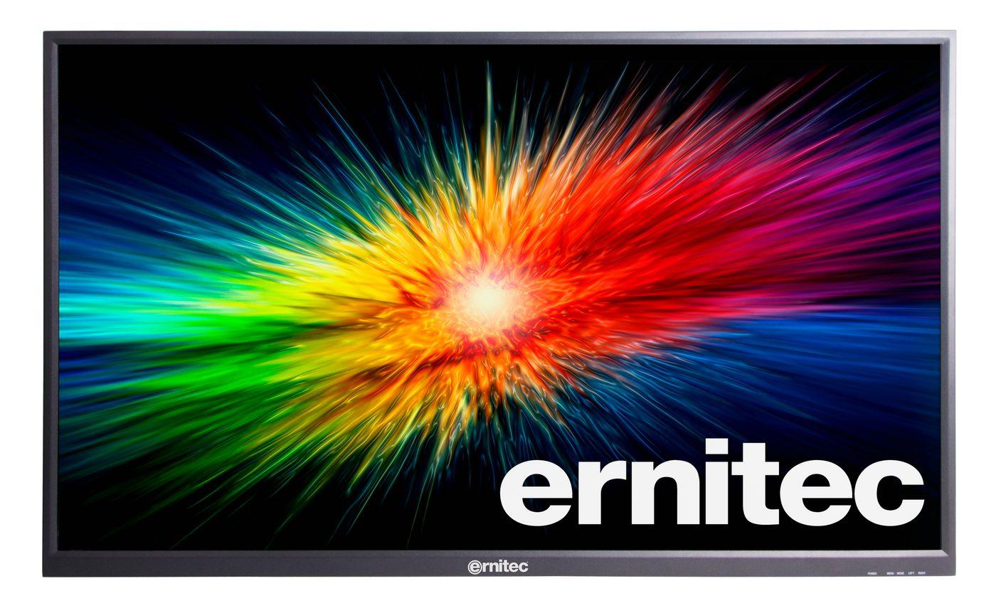 Ernitec 0070-24198 Monitor PC 2,49 m [98] 3840 x 2160 Pixel 4K Ultra HD LED Nero (98 Inch 24/7 surveillance - monitor - Warrant