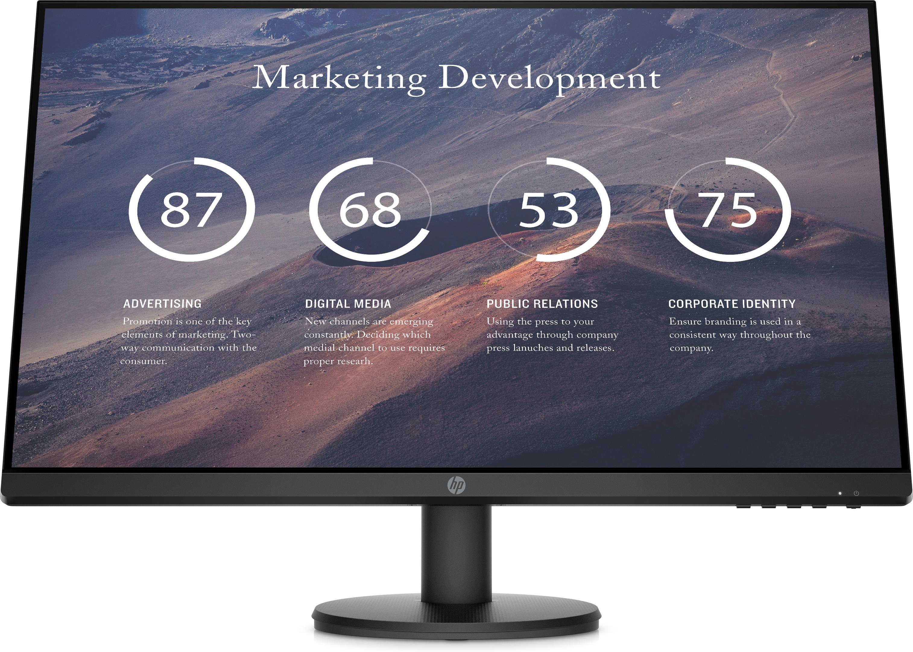 HP P27v G4 Monitor PC 686 cm (27") 1920 x 1080 Pixel Full HD LCD Nero