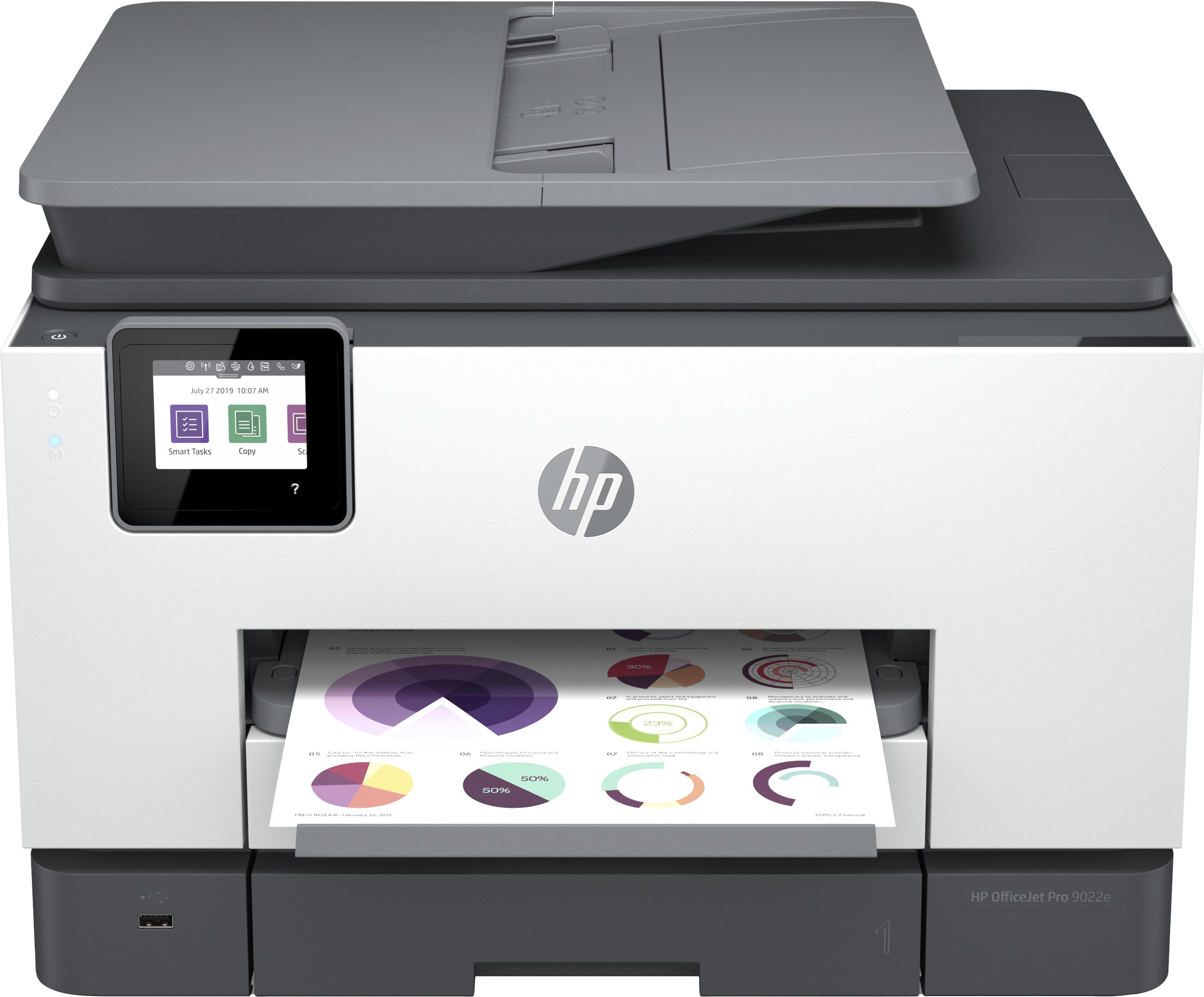 HP OfficeJet Pro Stampante multifunzione HP 9022e Colore Stampante per Piccoli uffici Stampa copia scansione fax HP Idoneo per