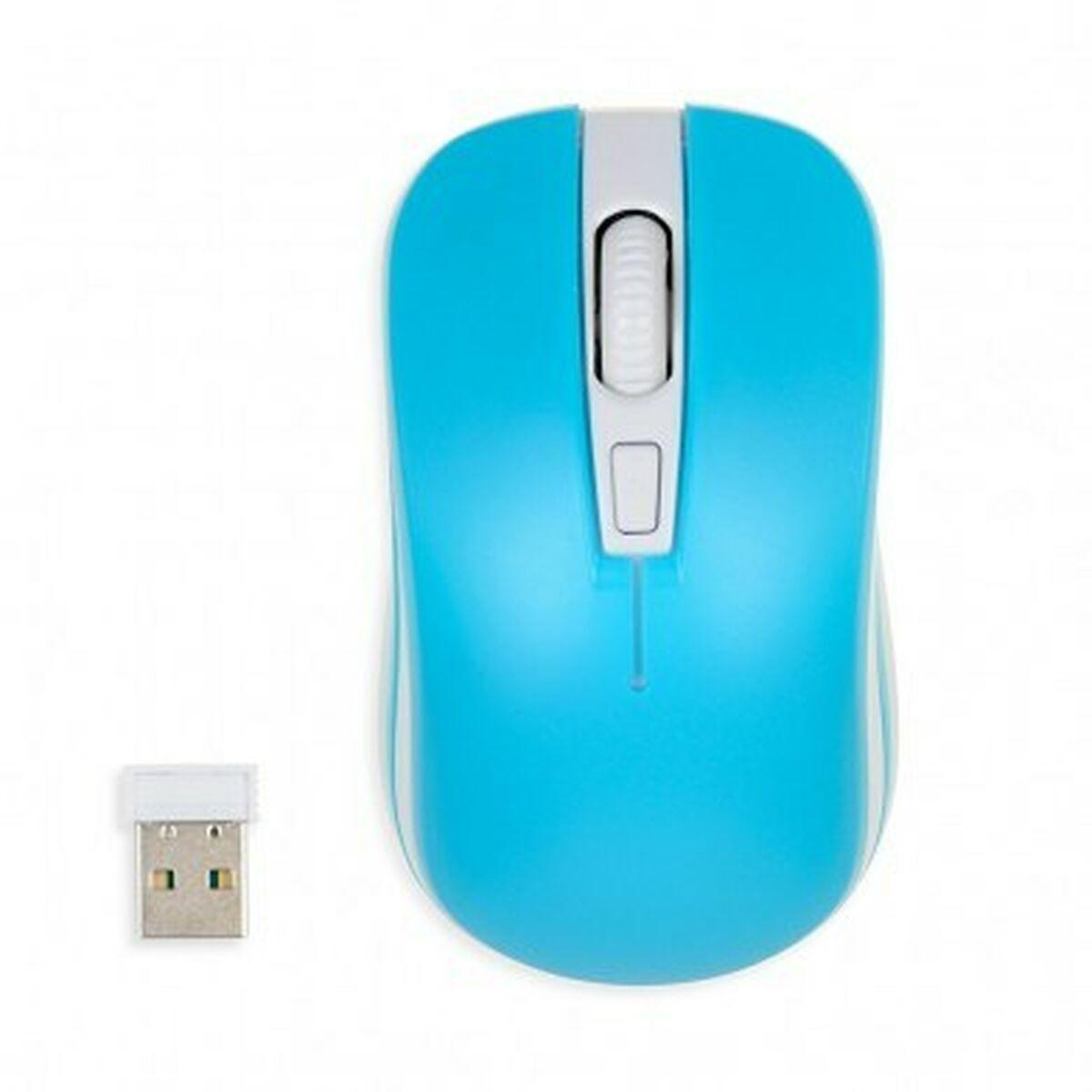 Mouse senza fili Ibox LORIINI Azzurro Azzurro/Bianco