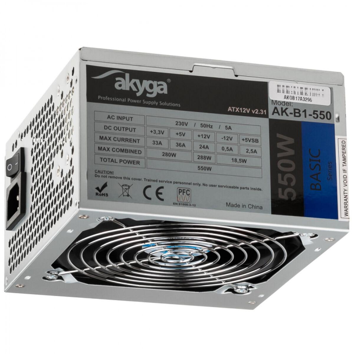 Fonte di alimentazione Akyga AK-B1-550 ATX 550 W