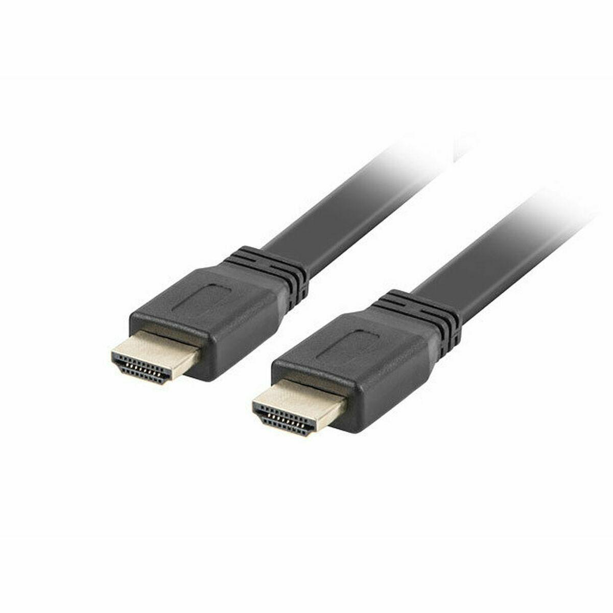 Cavo HDMI Lanberg CA-HDMI-21CU-0010-BK 1 m Nero