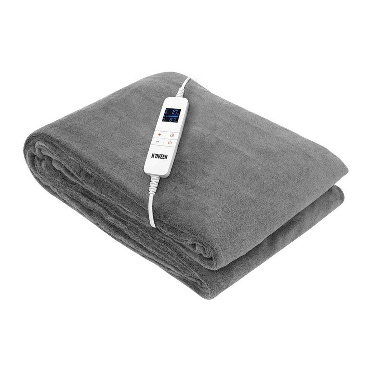 Coperta Elettrica N'oveen EB650 180 x 130 cm Grigio