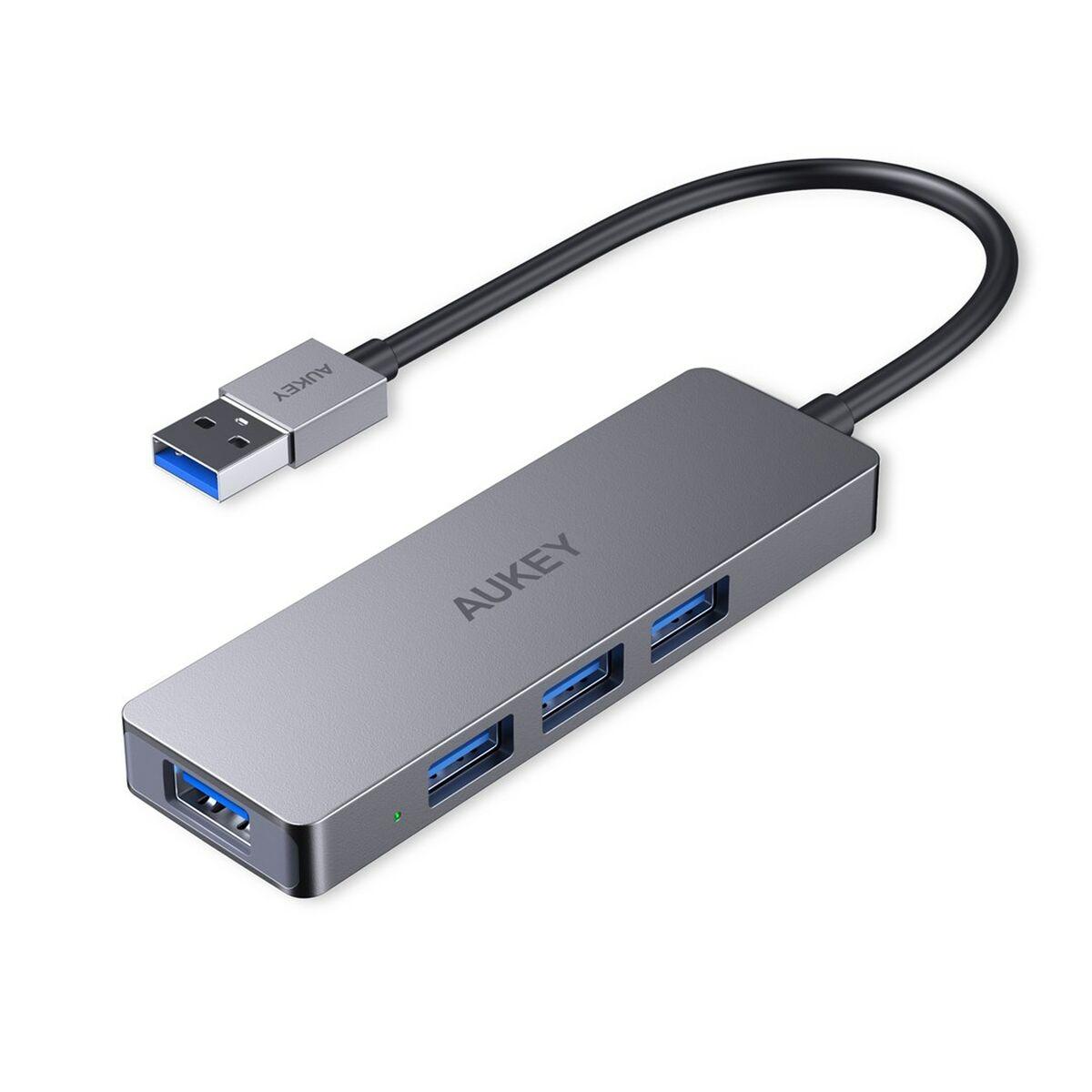 Hub USB Aukey CB-H36 Alluminio